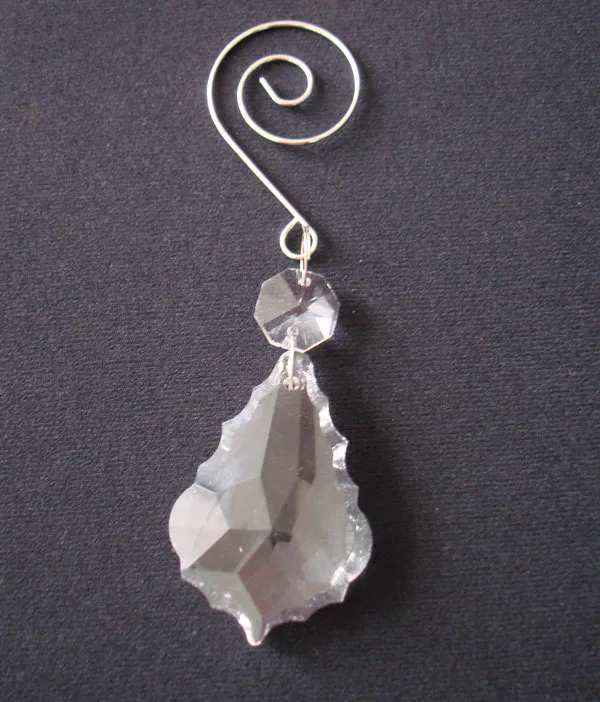 100 шт./лот металлический необычный крючок + восьмиугольный бисер кленовый лист