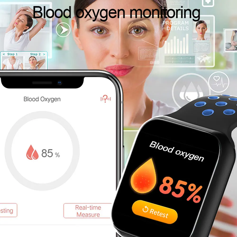 F8 Смарт часы для мужчин и женщин спортивный фитнес браслет трекер активности