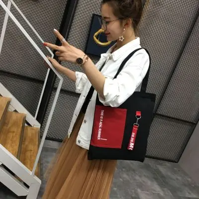 Hot Sales Fashion Women Girls New Thick Canvas Handbag Minimalist Large Capacity Multi-function Shoulder Bag Beach 38cm*35cm | Багаж и