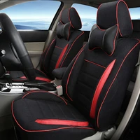 frontrear sports car seats for mg6 seat covers accessories set linen cover seats protector custom fitting black car seat cover