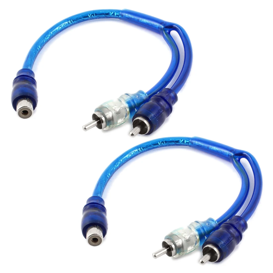 1 Female RCA 2 Male Adapter Cable Wire Splitter Stereo Audio Signal Connector Pcs |