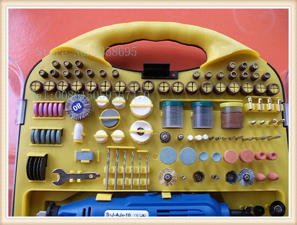

220 В электрическая шлифовальная машина + 183 шт. электрическая роторная шлифовальная машина набор шлифовальных инструментов DREMEL роторные инс...