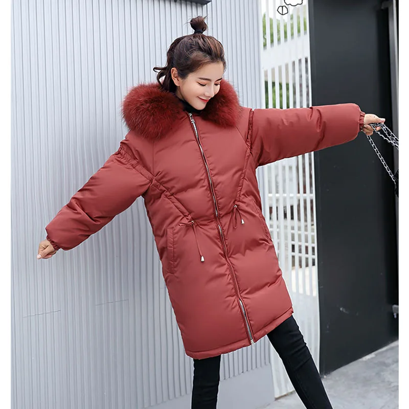 Модные женские куртки с капюшоном в Корейском стиле повседневные свободные