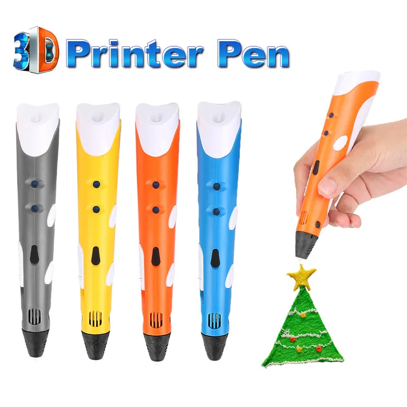 Умная 3d ручка 1 75 мм АБС/пла для печати рисования принтер с бесплатным
