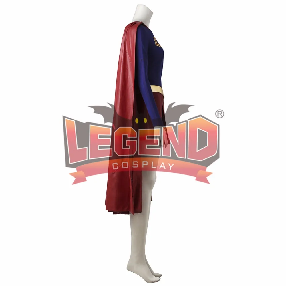 Костюм для косплея Supergirl костюм Кара зоржэль данвера | Тематическая одежда и
