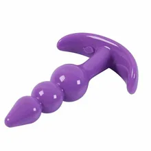 3 Lianzhu Anchor Type Frequency Vibrating Silicone Anal Plug sex toys for woman | Красота и здоровье