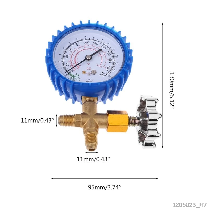 220PSI 500PSI кондиционер хладагент перезарядки манометр | Инструменты