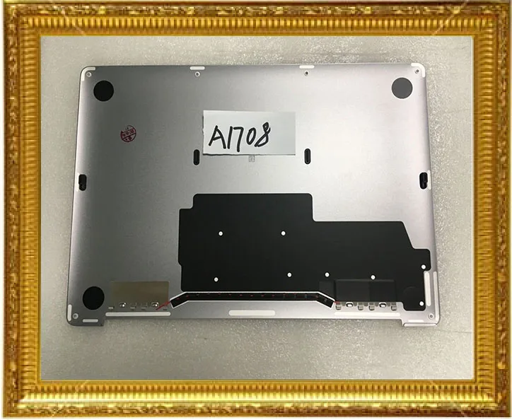 Оригинальный Новый Нижний чехол для Apple Macbook 13 &quotA1708 нижний 2016 года серебристого