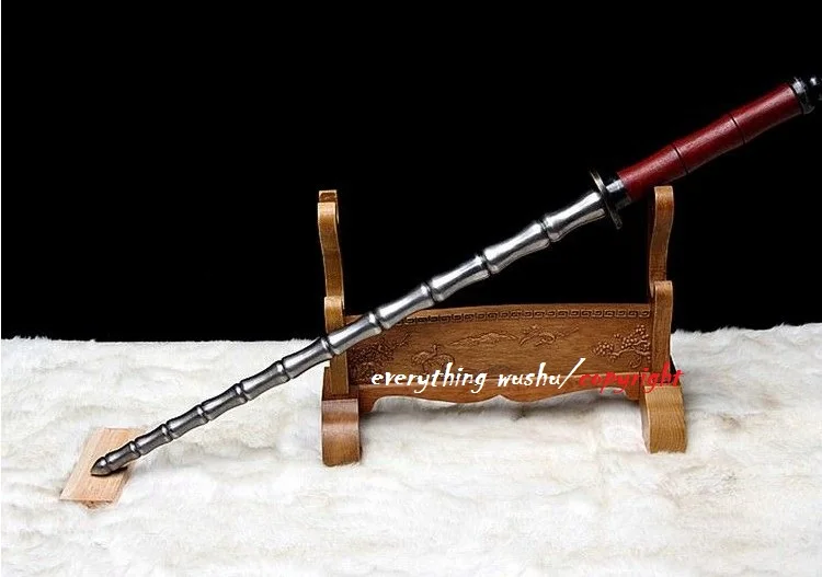 Традиционные двойные щетки Wushu массивный твердый двойной ТУС|double mace|wushu |