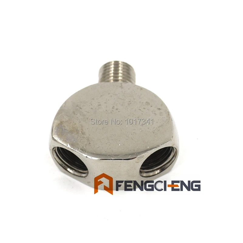 Фитинг Wye Splitter 1/4 &quotNPT хромированная латунь оборудование для пивоварения|brass