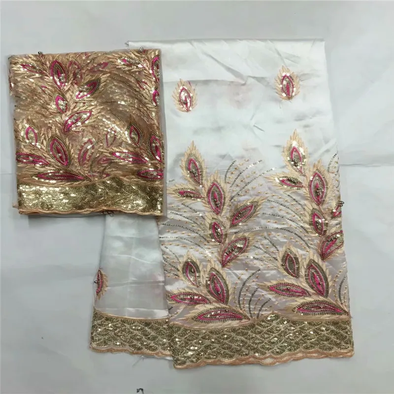 Нигерийские кружевные ткани для свадьбы 2018 кружевная ткань george с блузкой