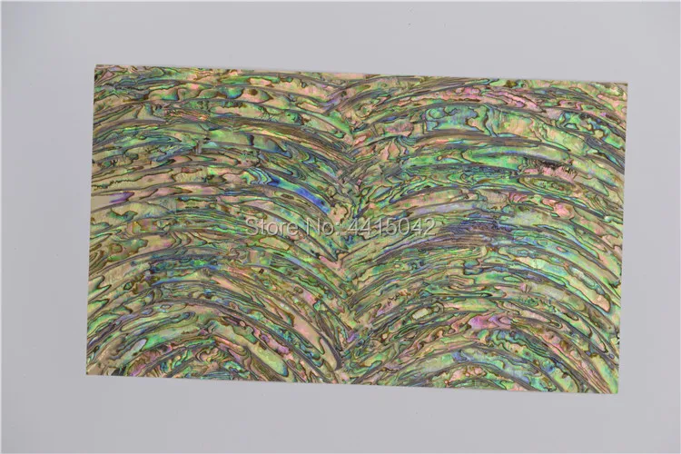

AA abalone paua shell mother of pearl mosaic laminate for wood and musical instruments inlay 10 pcs/lot AL019