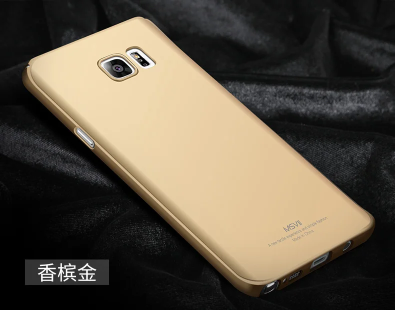Для samsung Galaxy Note 5 Чехол Msvii Тонкий матовый чехол для samsung Note 5 Жесткий Чехол для samsung Galaxy Note5 чехол s