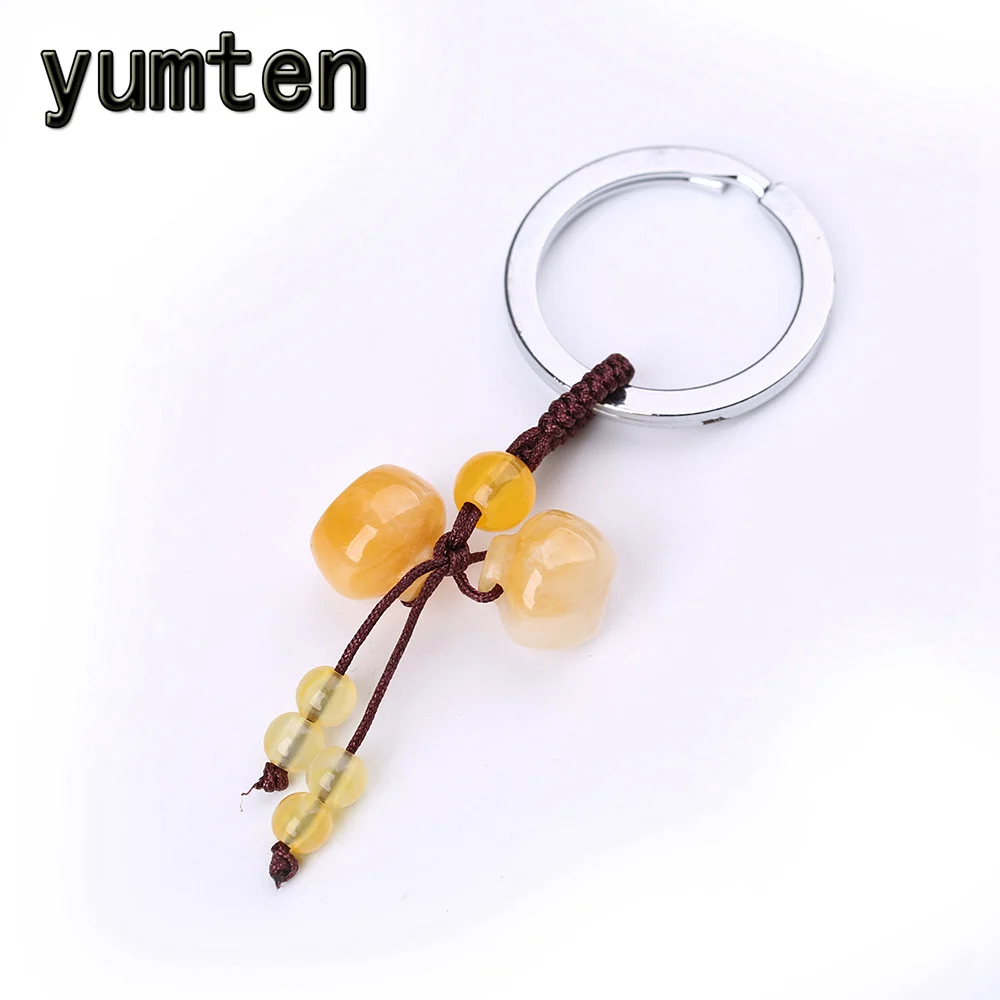 Yumten Apple брелки из нержавеющей стали брелок косметичка кулон кристалл Симпатичная