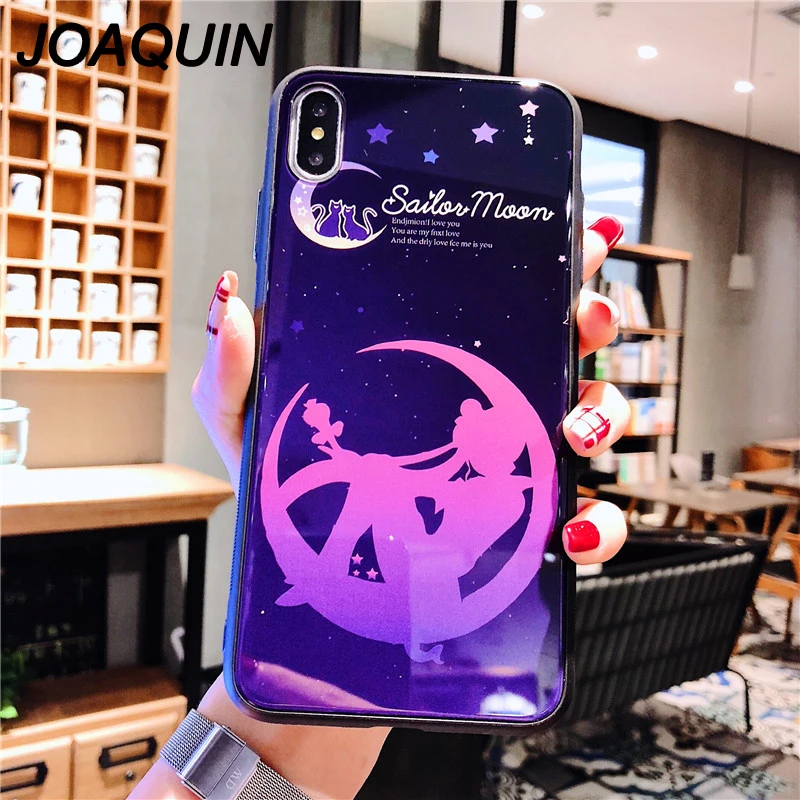 Чехол для телефона Sailor Moon Beautiful Girl iphone XR XS MAX 6 7 8 6S PLUS X 10 модный белый чехол из