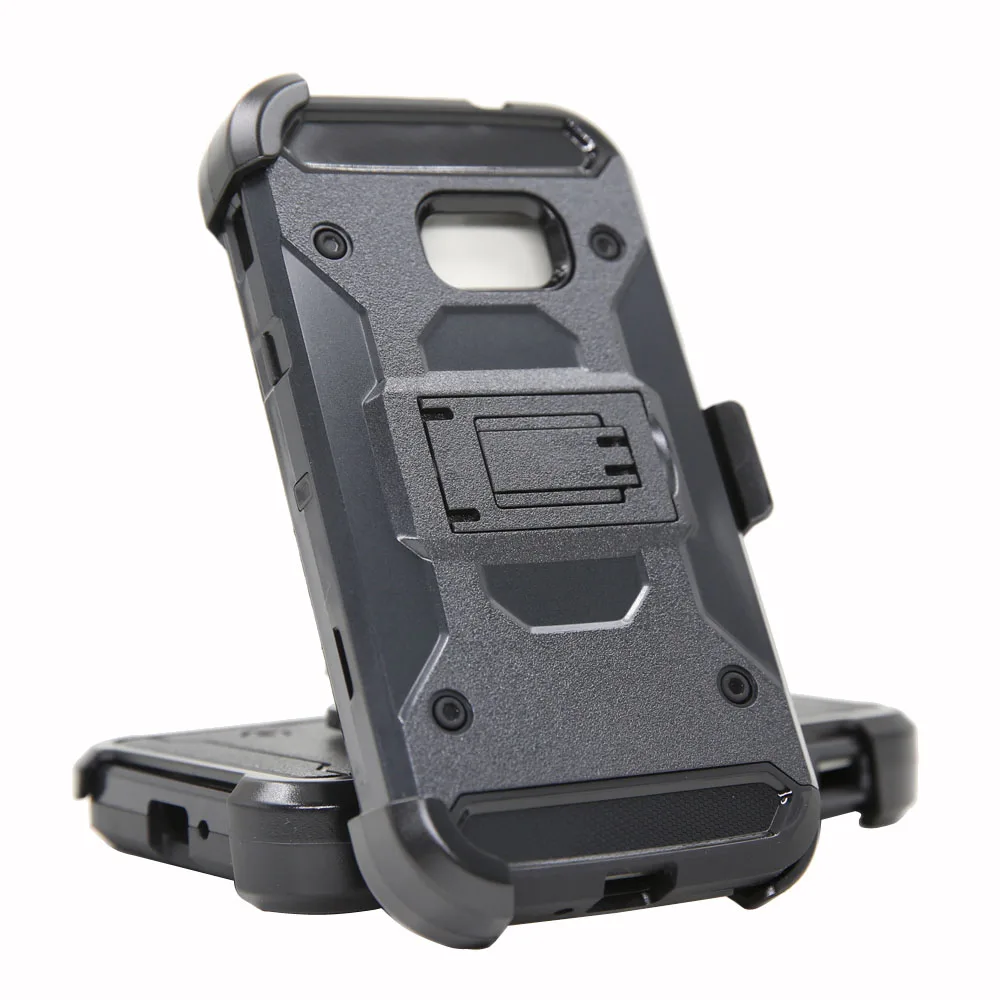 Сверхмощный противоударный армированный чехол для Galaxy X 4 с откидной ножкой и