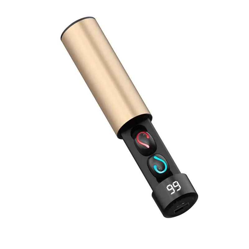 Для HBQ Q67 Bluetooth 5 0 наушники TWS Pull type Интеллектуальный светодиодный экран