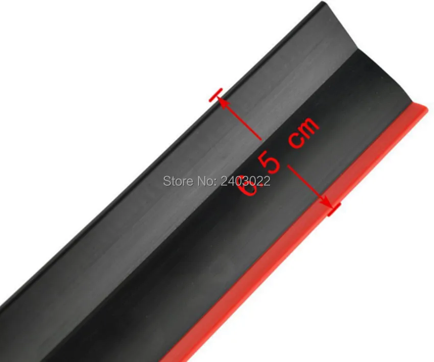 2 5 м автомобильный передний бампер спойлер боковая Резиновая полоса отделка
