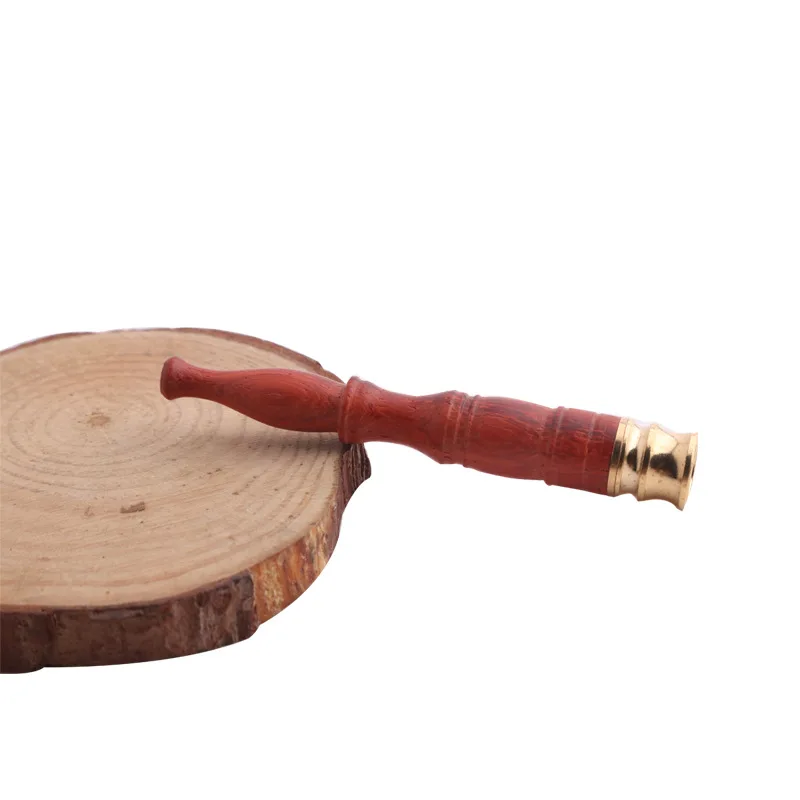 Резная деревянная трубка из палисандра 8 мм держатель сигареты двойной фильтр