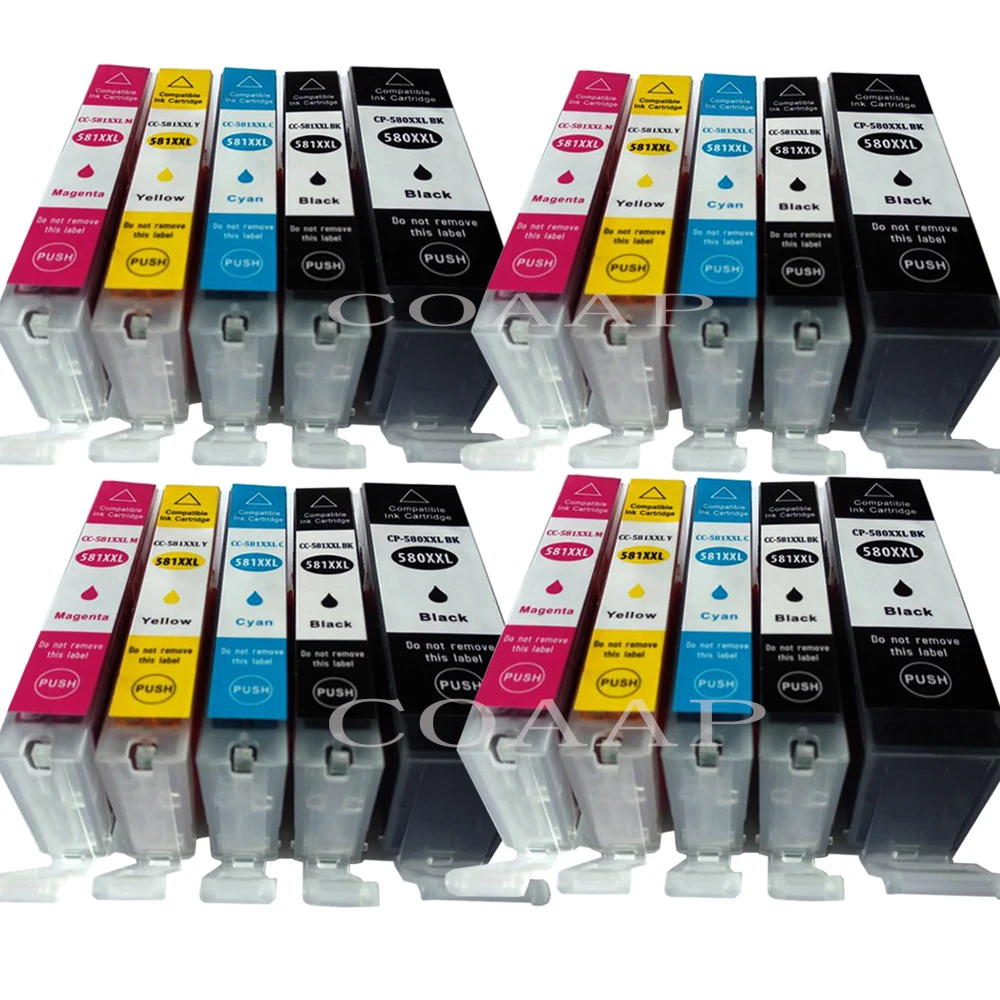 Совместимые чернила для Canon Φ чернильный картридж подходит PIXMA TR7550 TR8550 TS6150 TS6151 TS8150