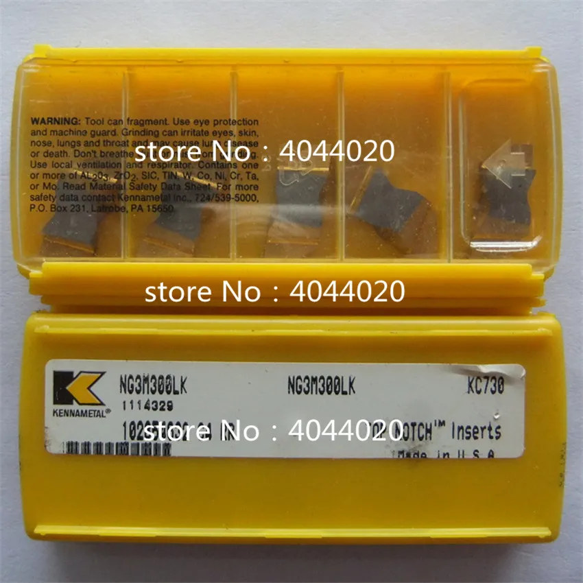 Kennametal NG3M300LK KC730 5 шт. карбдная вставка