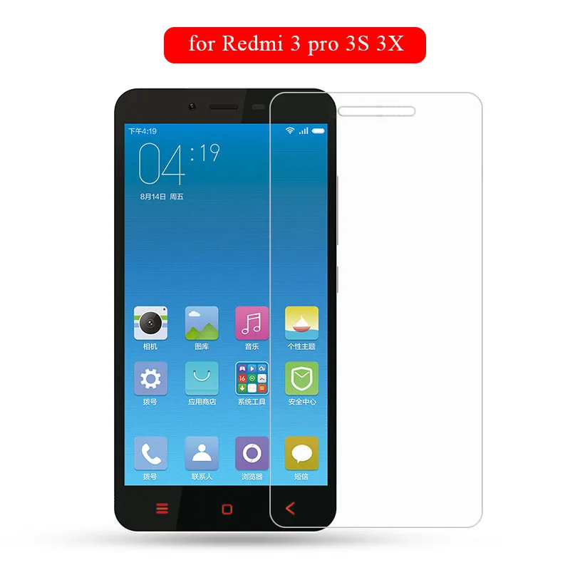 Чехол для Xiaomi Redmi 3 3X3 S Pro Закаленное стекло Защитная пленка экрана мобильного