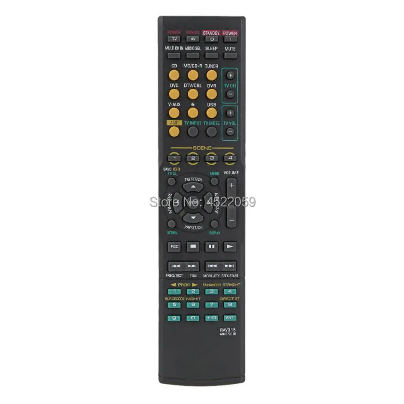 RAV315 пульт дистанционного управления для YAMAHA YHT380 WJ409300 HTR-6040 WN22730 HTR-6050 аудио