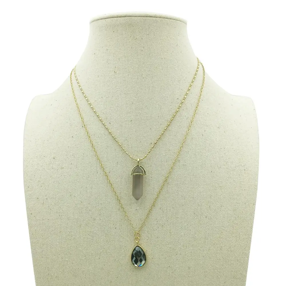 Женское Двухслойное ожерелье с подвеской в богемном стиле|fashion jewelry|jewelry fashionboho