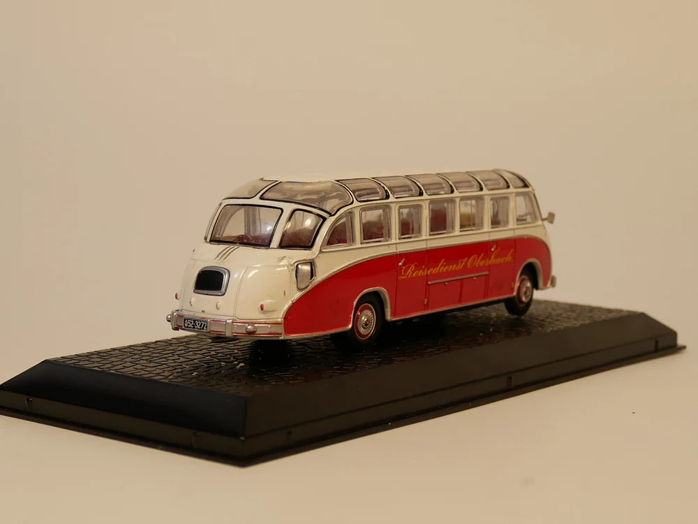 A tlas 1:76 Kassbohrer setra s8 1951 бутик из автобуса игрушки сплава для детей Детские модель