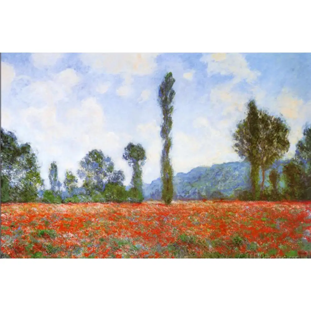 Моне маки картина оригинал