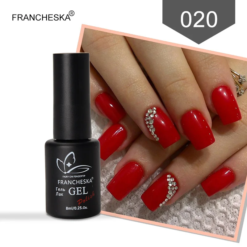 8ml Gel Polish 020 Матовое верхнее покрытие светодиодный гелевое покрытие для ногтей Nail Art Vernis перманентность UV пластина верхнее покрытие Oje Лаки матовый топ гель лак 8 мл/15 мл - Цвет: 8ml Gel Polish 020