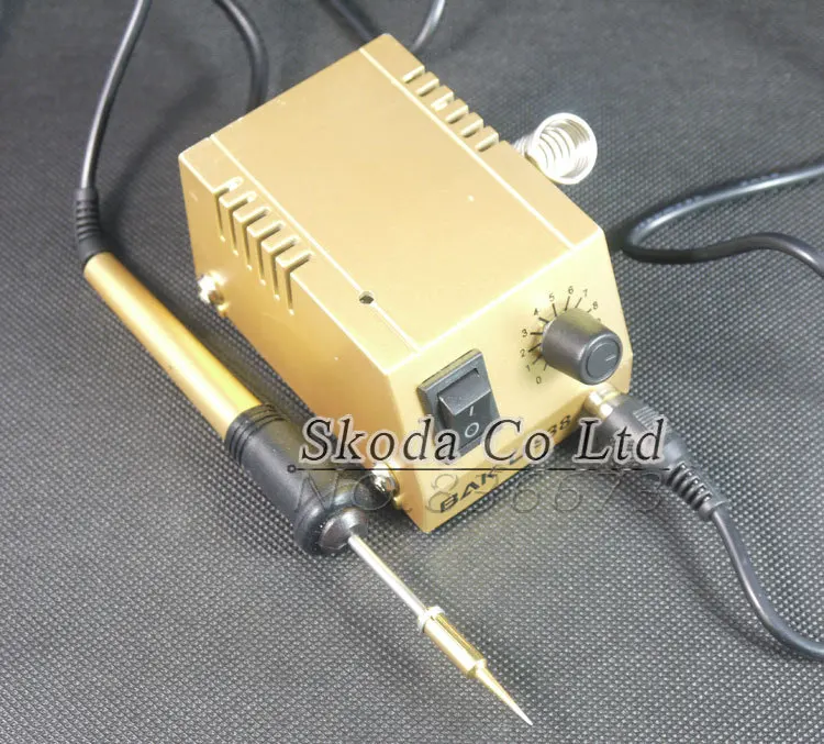Баку BK 938 Мини паяльная станция 220V/110V для SMD SMT DIP паяльные работы Золотой Малый