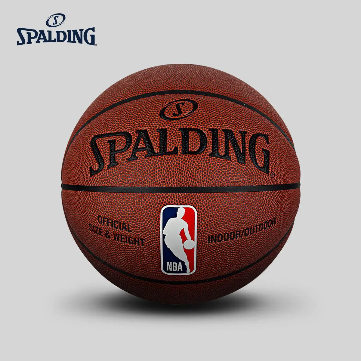 Оригинальный SPALDING цвет dribbler Крытый Открытый Баскетбол Официальный Размер 7 PU