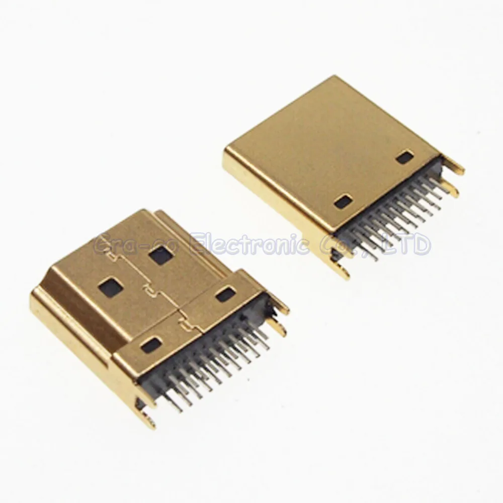 10 шт./лот позолоченный Штекерный разъем типа A HDMI Jack Splint 1 6|hdmi lot|hdmi a hdmihdmi hdmi |