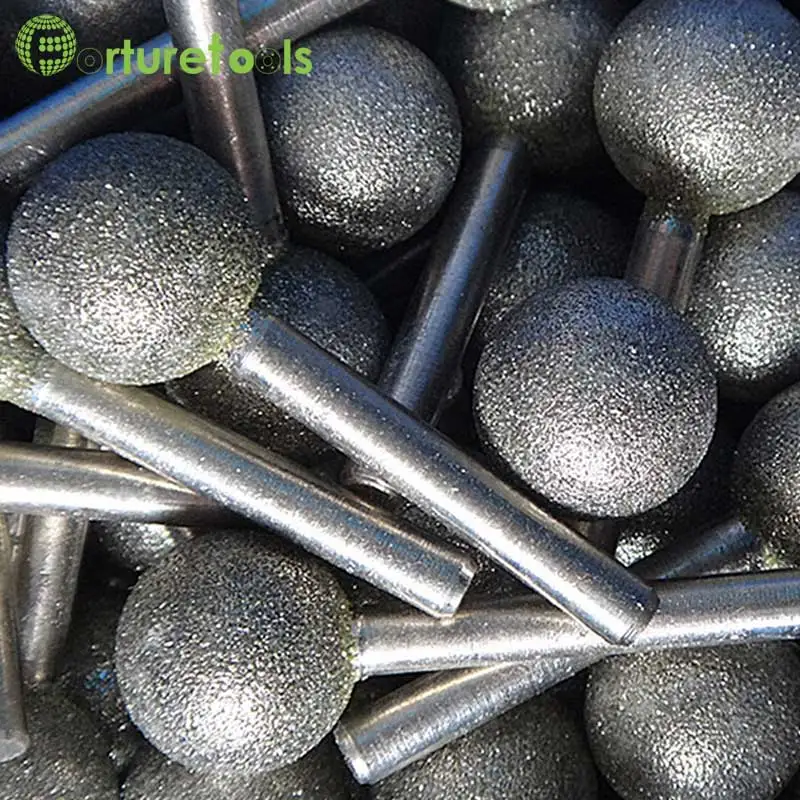 20 шт. шестигранная Шлифовальная головка MT036 10 25 мм|diamond mounted point|mounted pointdiamond point |