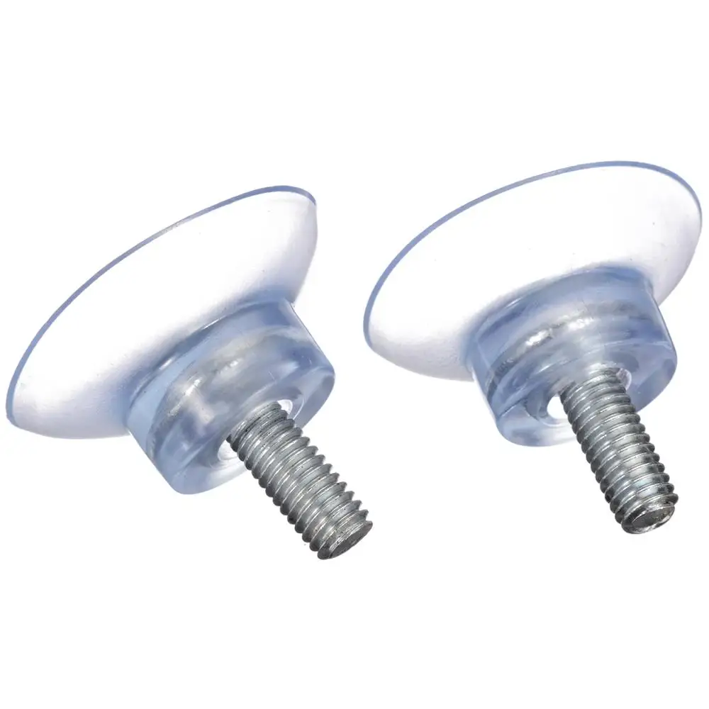 10 шт. пластиковые крючки для замены стеклянных прозрачных присосок с прочной