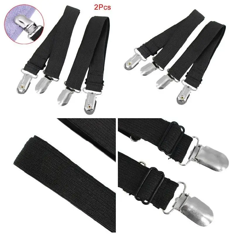 2 шт. широкие зажимы для простыни наматрасника крепежные ремешки крепления