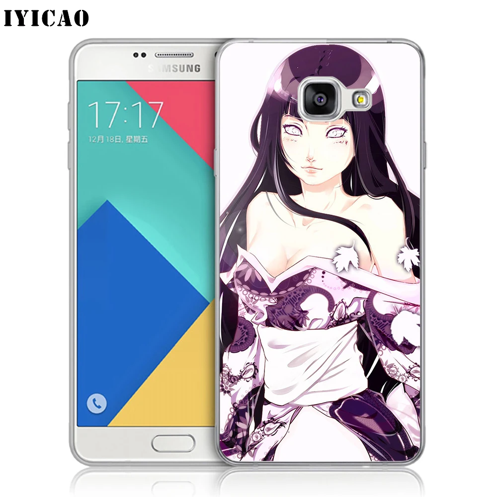 IYICAO Наруто женский Хината Сакура Мягкий силиконовый чехол для телефона Samsung A10 A30