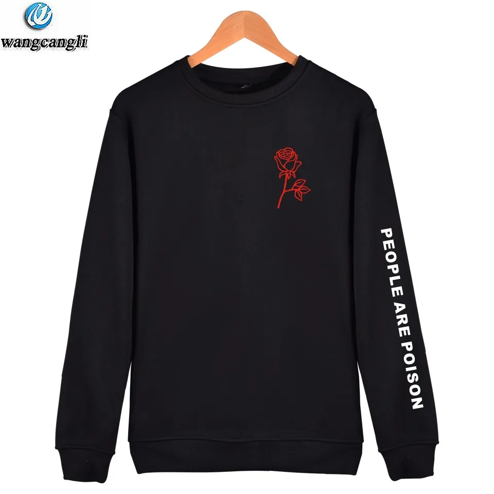 Толстовка с капюшоном принтом Люди ядовитые розы Tumblr вдохновила эстетические