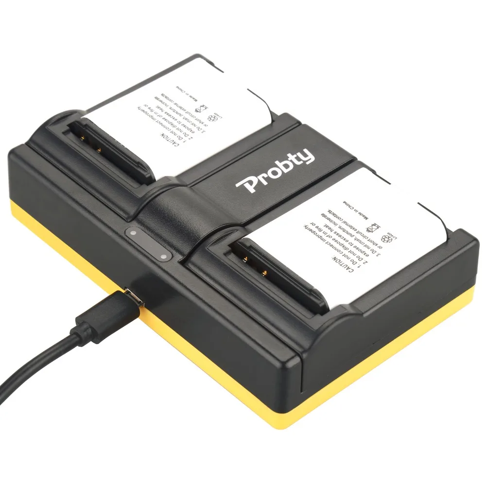 Probty EN-EL23 RU EL23 USB Dual Зарядное устройство для цифровой камеры Nikon Coolpix P600 PM159 P610S S810c P900S S810 P900