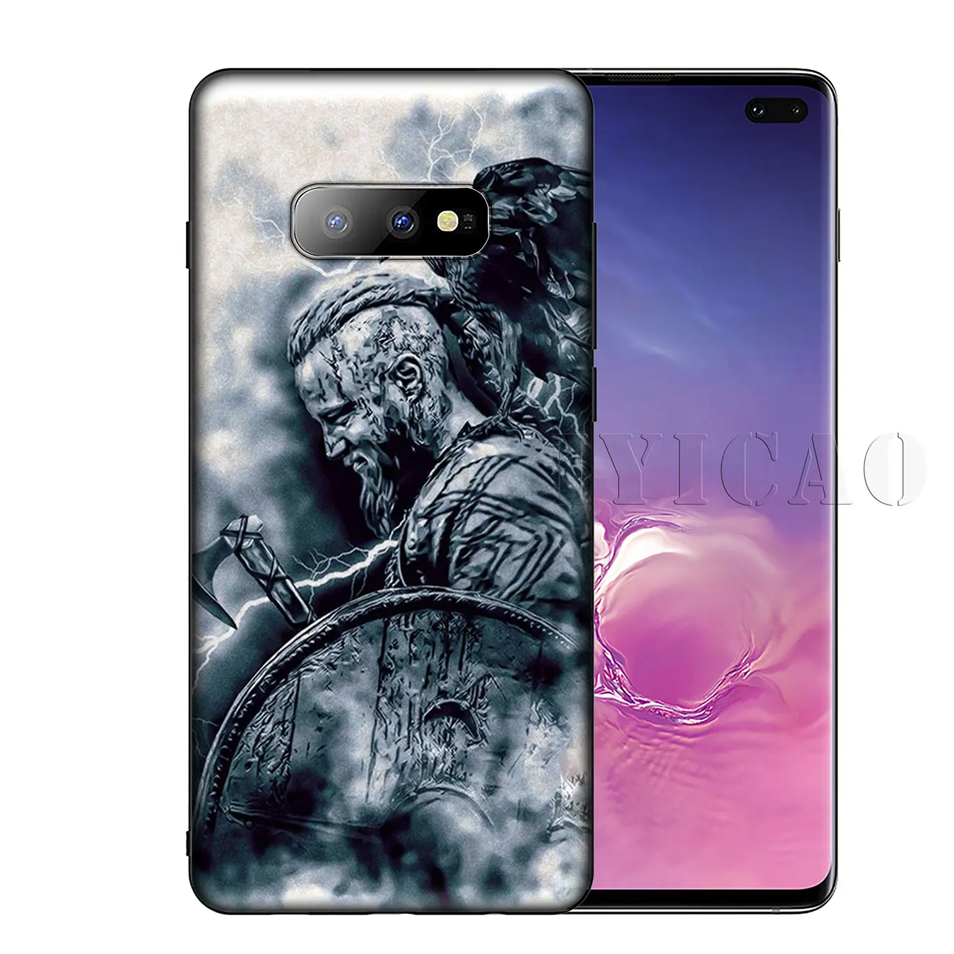 IYICAO Vikings серия Милый Мягкий силиконовый чехол для телефона Samsung Galaxy S10 S9 S8 Plus S6 S7 Edge