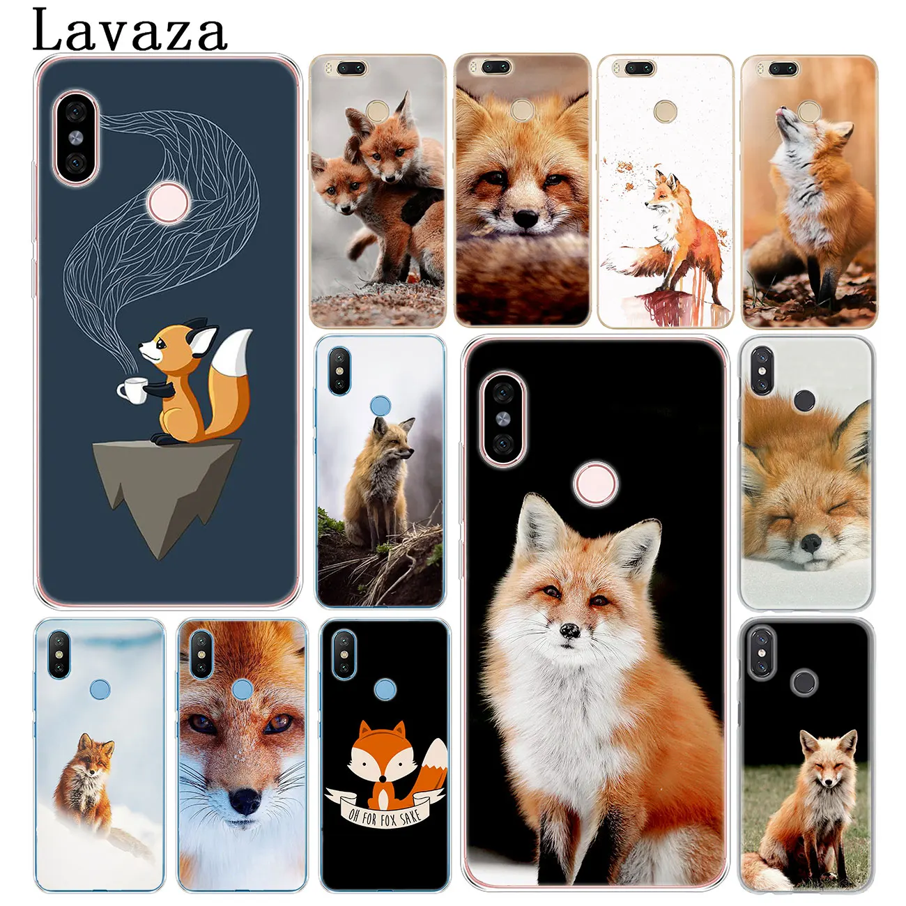 Милый жесткий чехол для телефона Lavaza Anime fox funny foxs Xiaomi Redmi 8A 7A 6A 5A K20 Note 8 8T 7 5 6 Pro 4