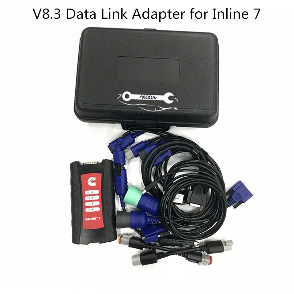 

Diesel Engine Insite 8.5 pro Inline7 Data Link Adapter For Diesel Heavy Duty 24v truck obd scanner Multi Languages