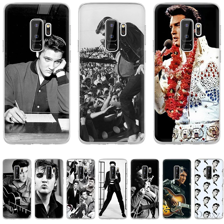 Чехол Gerleek Elvis Presley Kiss для Samsung Galaxy A7 A8 A9 A10 A30 A40 A50 A70 M10 M20 M30 S10 Plus S10E J6|Чехлы-накладки| |