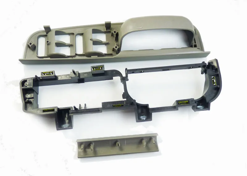 ISANCE Gray Master Window Switch Panel Trim Bezel &amp Braket Handle LHD Front Left For VW Golf Jetta Bora MK4 Passat B5 | Автомобили и
