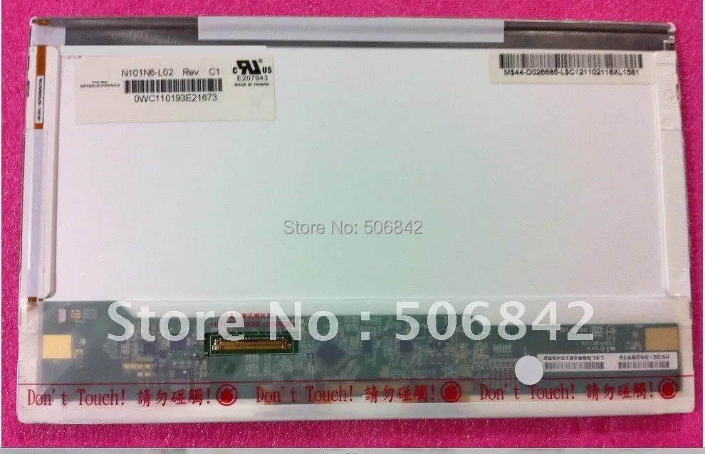 

10.1" Laptop Screen N101N6-L02 LCD Display Panel 1024*576