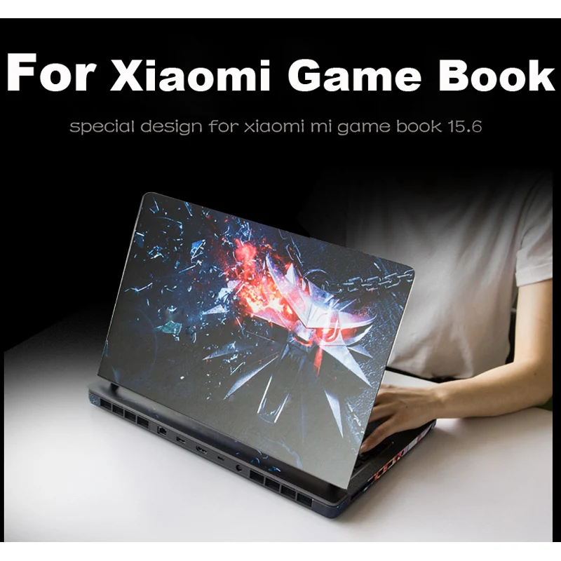 Кожаные наклейки для Xiaomi mi, игровая книга, 15,6 дюймов, классная цветная виниловая наклейка, наклейки для ноутбука для funda Xiao mi Ga mi ng notebook 15,6