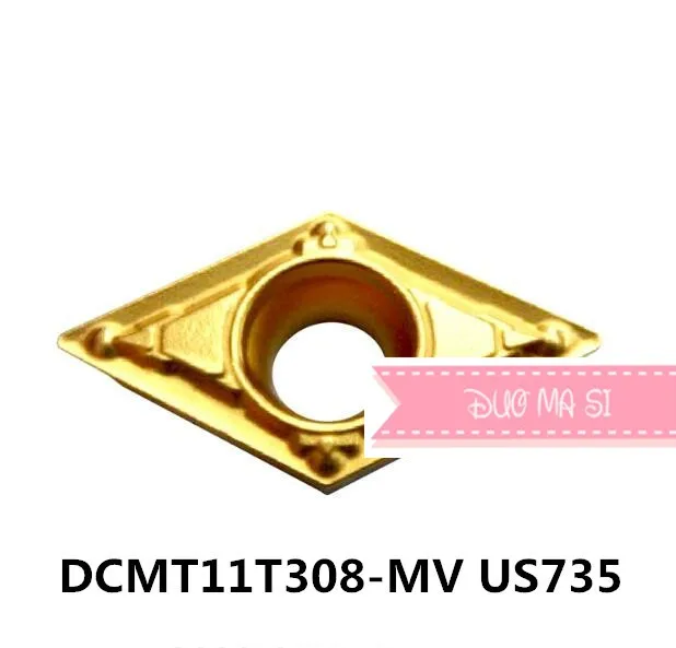 DCMT11T302-MV US735/DCMT11T304-MV US735/DCMT11T308-MV US735 оригинальная вставка карбида для токарного