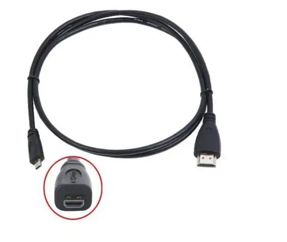 Micro HDMI к HDMI кабель для samsung WB720/WB800F для ТВ HD ТВ