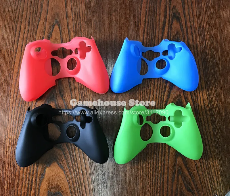 Силиконовый чехол для геймпада защитный контроллера XBOX360 с джойстиком из гелевой